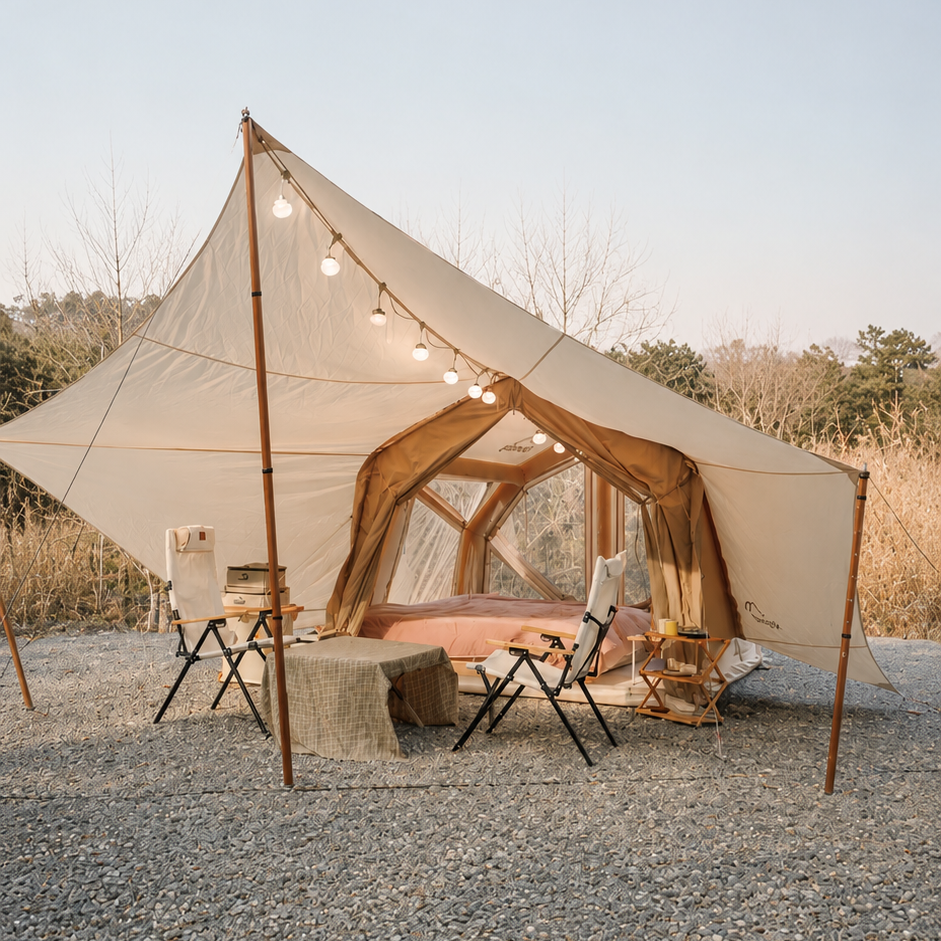 luxury air tent Coody Jours Givrés : Sélection -15% and bug protection Variant:rot Cabela's Ultimate Alaknak Outfitter