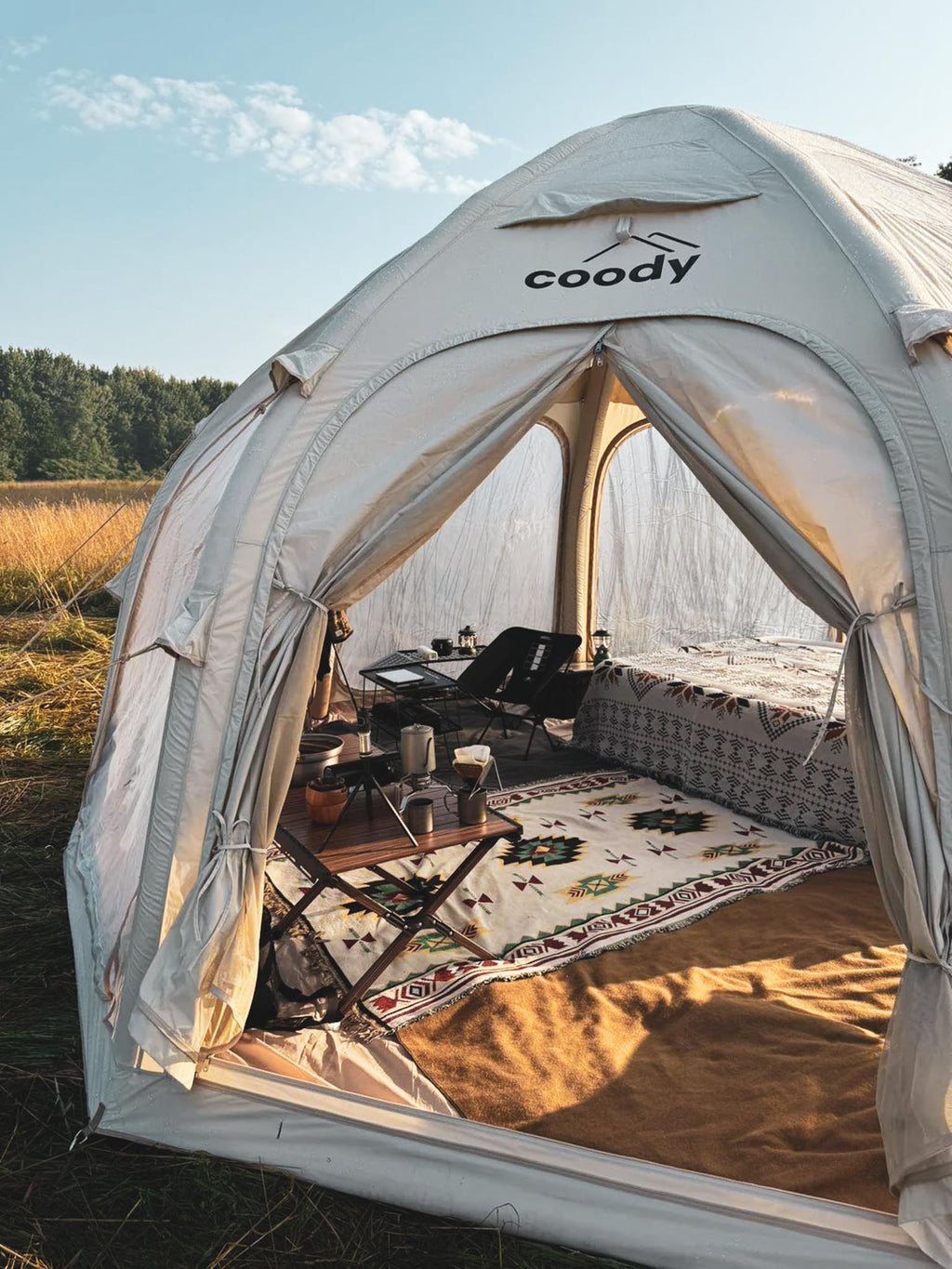 Coody Air Zelt 19.6 - Aurora Dome aufblasbares Zelt