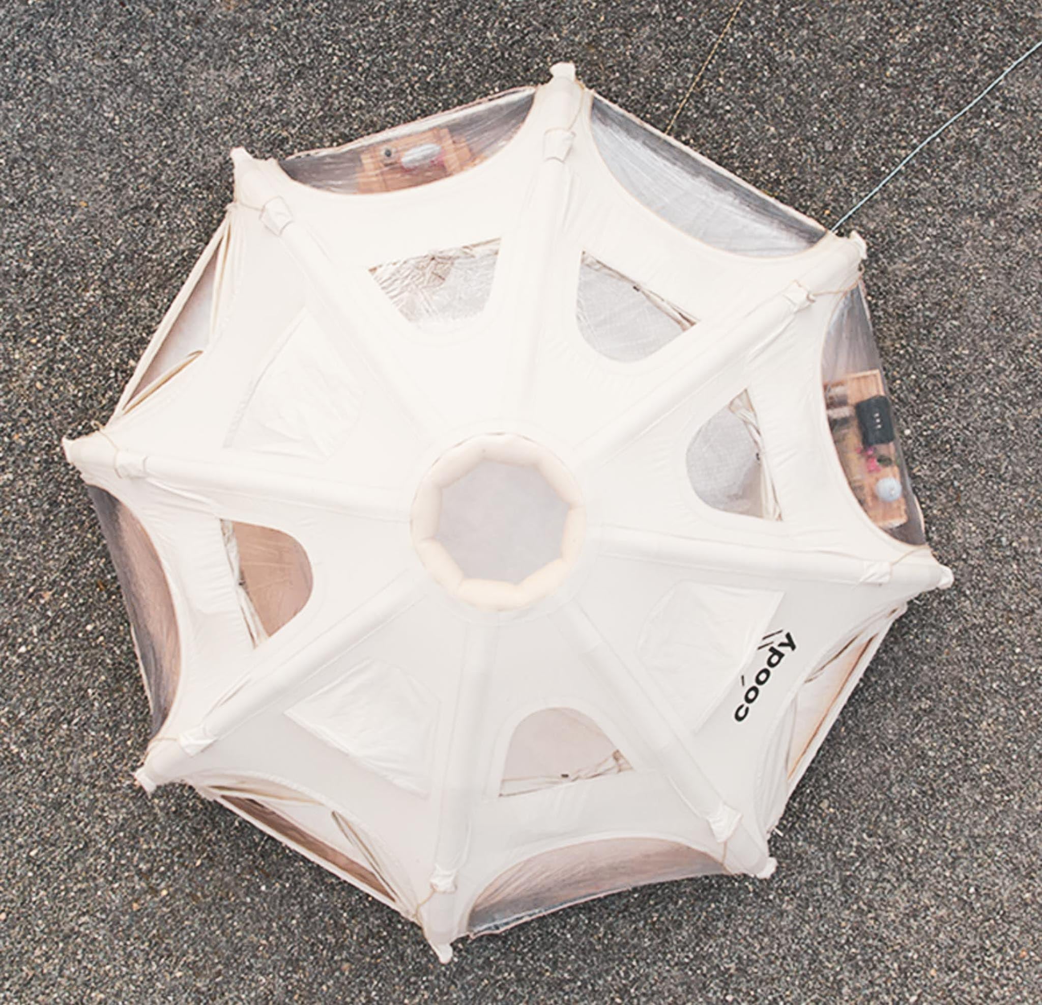 Coody Air Zelt 19.6 - Aurora Dome aufblasbares Zelt