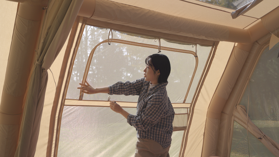 Coody Air Tent 17.2 - Familia PRO aufblasbares Zelt
