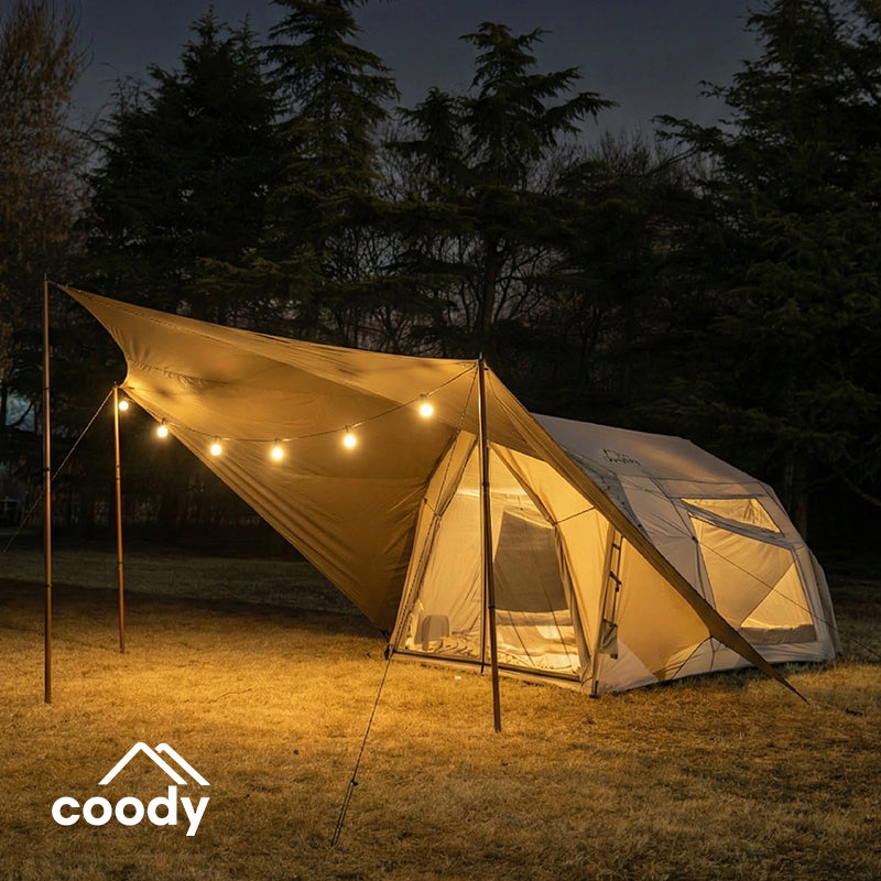 Coody Air Zelt 17.2 - Familien-Aufblasbares Zelt