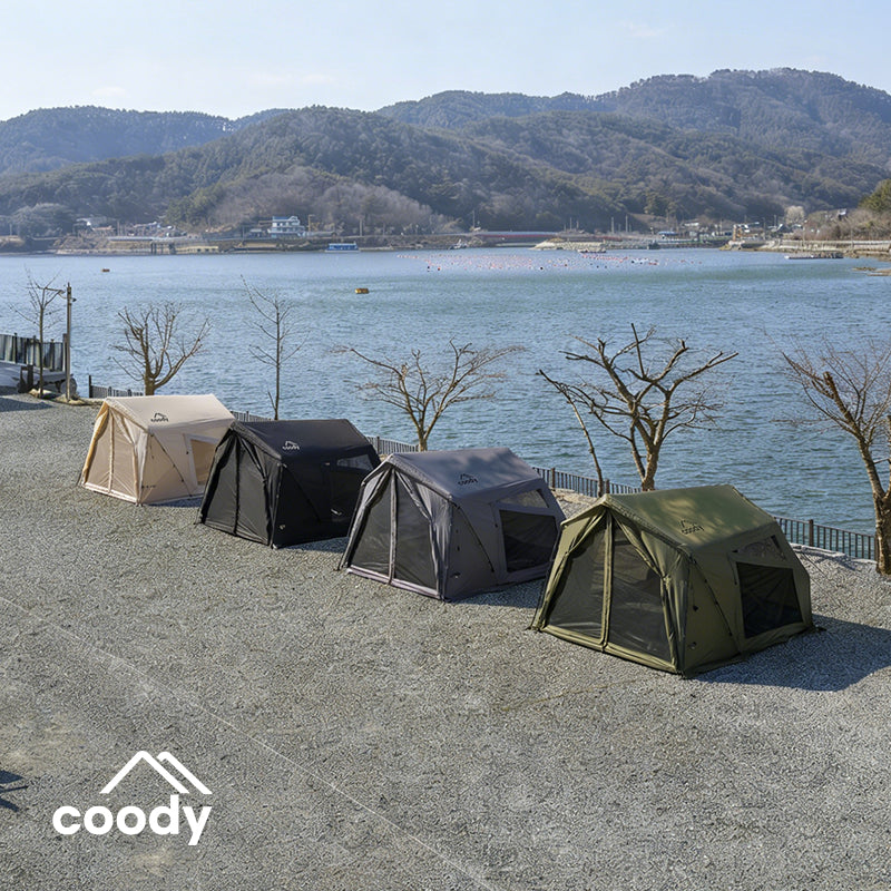 Coody Air Zelt 17.2 - Familien-Aufblasbares Zelt