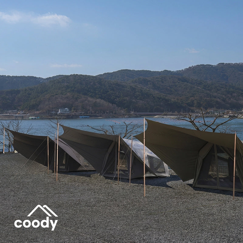 Coody Air Zelt 17.2 - Familien-Aufblasbares Zelt