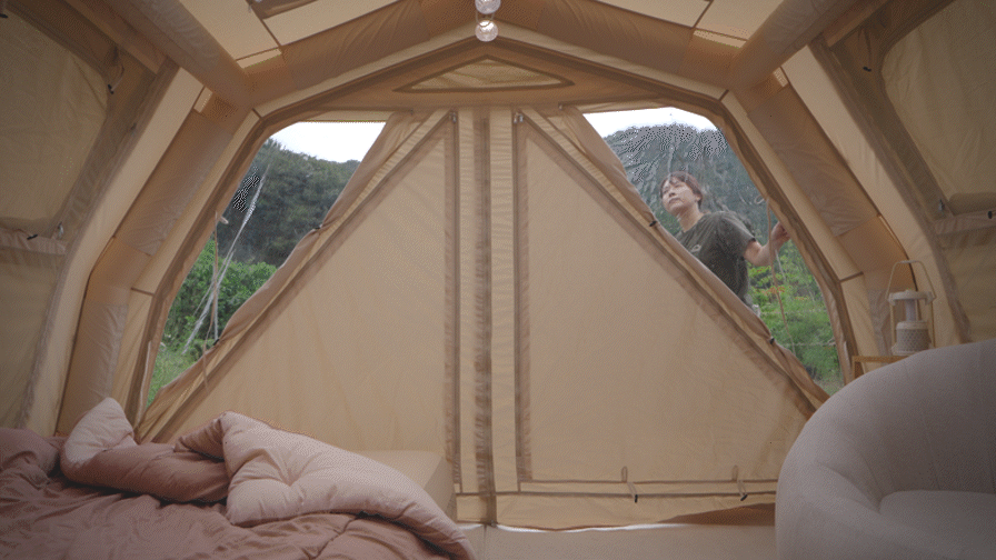 Coody Air Tent 17.2 - Familia PRO aufblasbares Zelt