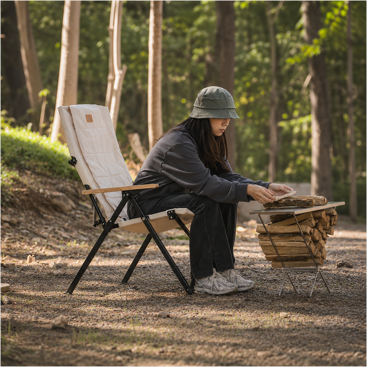 Coody Lightweight Moon Chair – Coody Tents Official reseller Opula