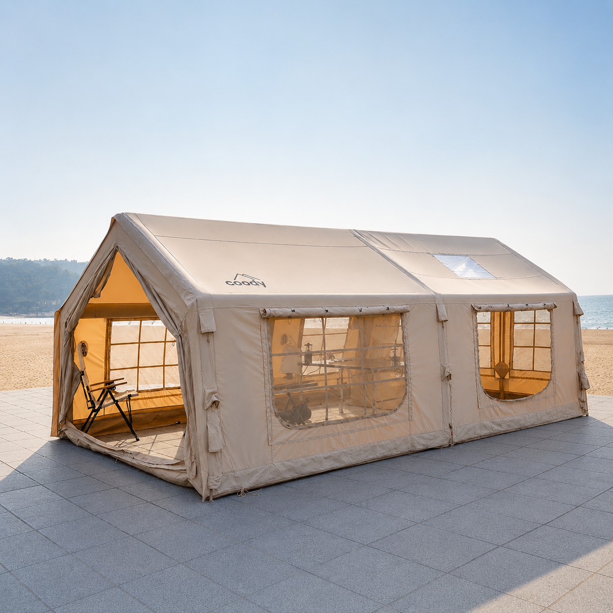inflatable zelt Coody Air Tent 17.2