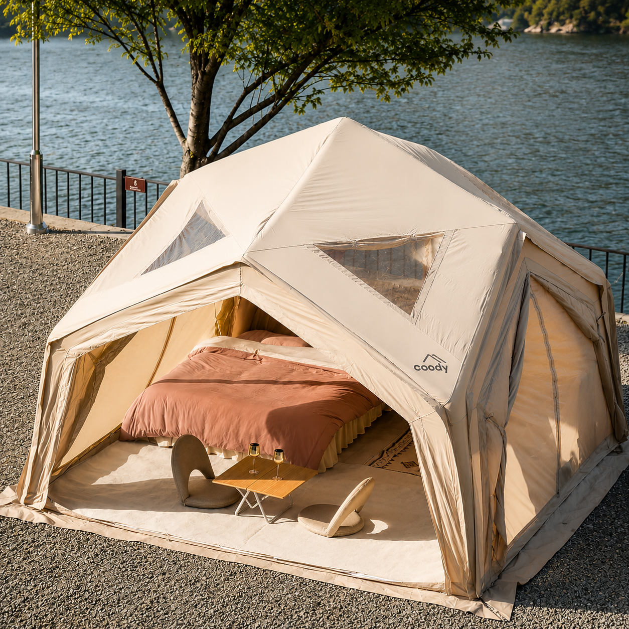 Coody Air Tent 13.0 - Hub Shelter Inflatable Tent