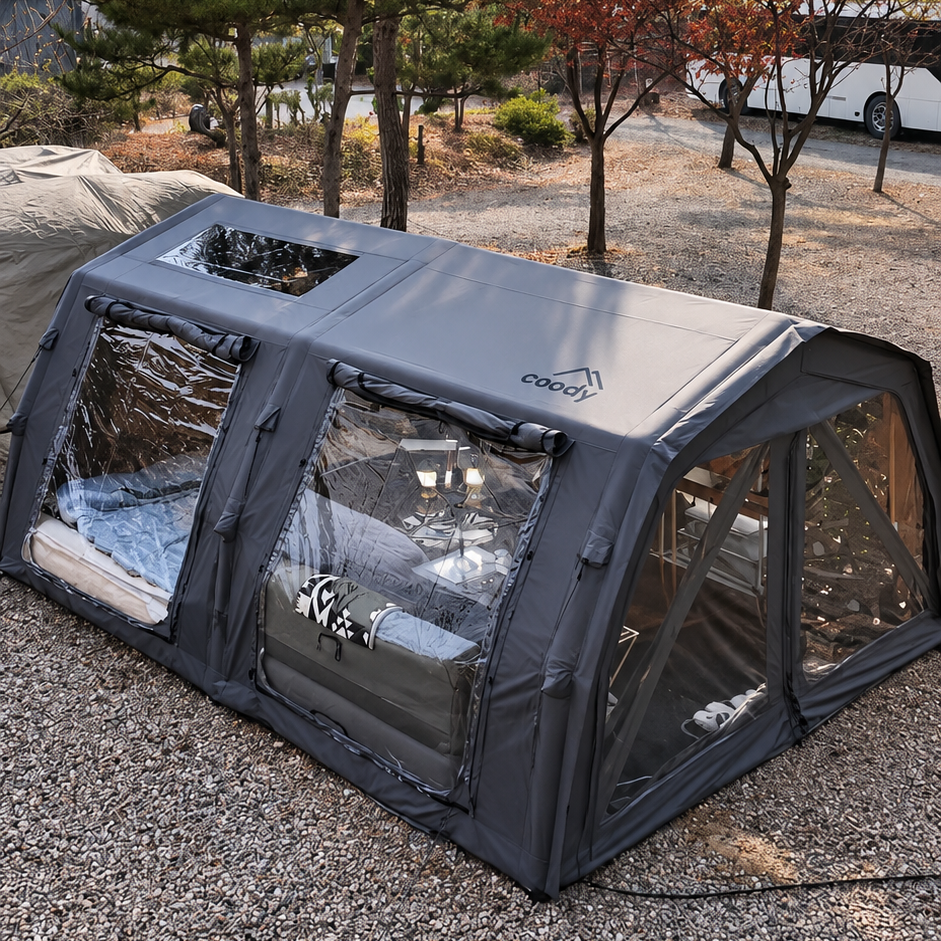 Coody Air Tent 17.2 - Familia PRO aufblasbares Zelt