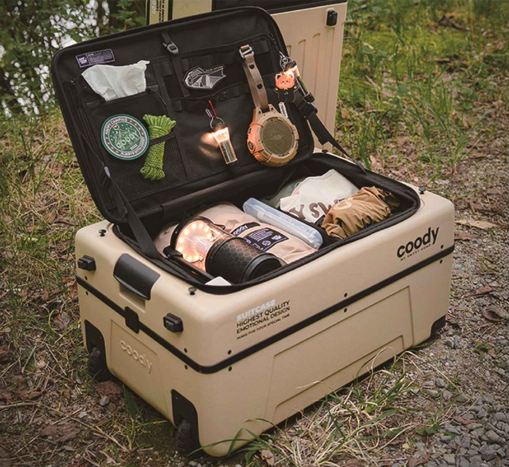 suitcase tent Coody Luggage Case – Coody Tents Official reseller Opula Tents
