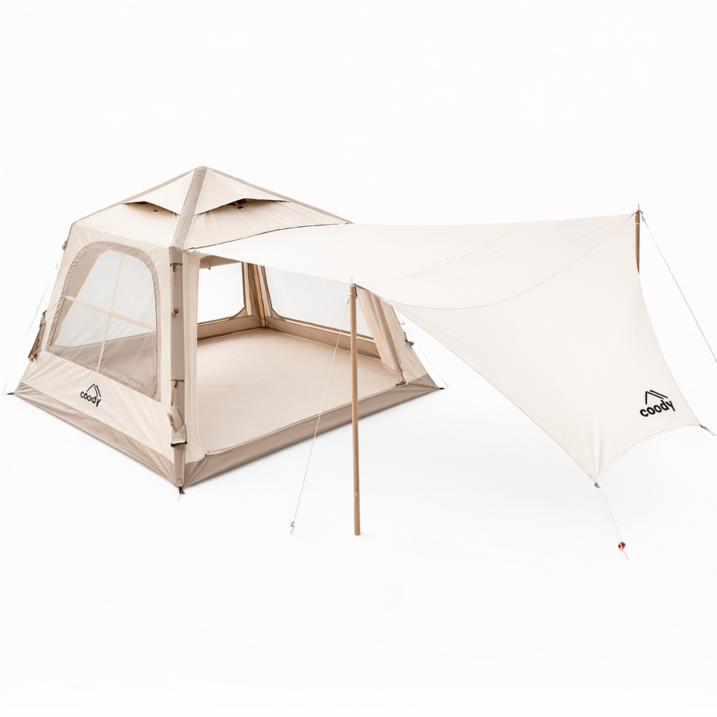 【良品】COODY COTTON AIR TENT 5.8 エントリーモデル Coody Air Tent 5.8 - Inflatable Tent – Official Coody Europe