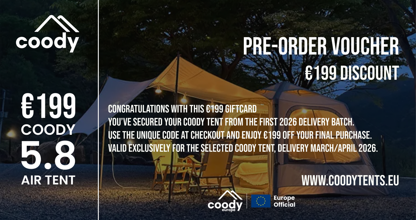 Coody 5.8 Pre-order Giftcard €199