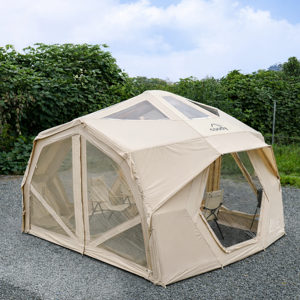Coody Air Tent 13 – Aufblasbares PRO Hub Zelt – Coody Tents Official reseller Opula Tents